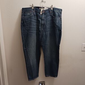 NWT Madewell the Momjean Jeans  Women's Petite Size 35P Downey Wash High Rise